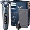 Philips Electric Shaver 7000 Series Electric Razor for Men (45 Blades, Rotary //SkinIQ Technology, Bath Shave & Washable) S7882/16 Ice Blue [.co.jp Li