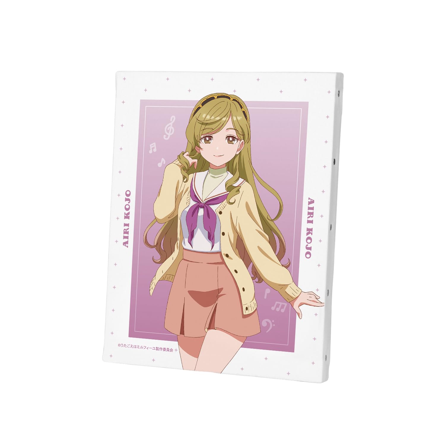 

TV anime wa Airi canvas board Utagoe Mille-feuille