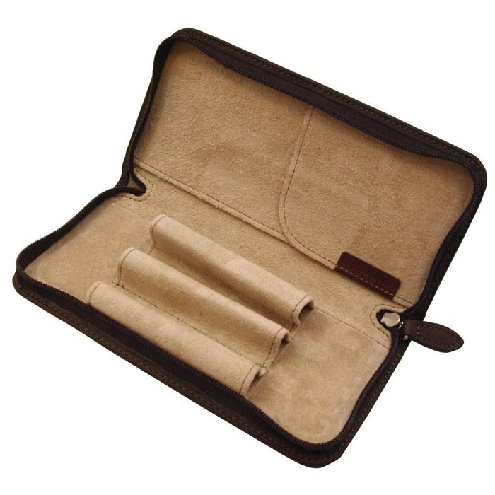 PILOT Pen Case Pen Ensemble Zipper Pen Case 01DBN Dark Brown PSPC01DBN 170x80x27mm