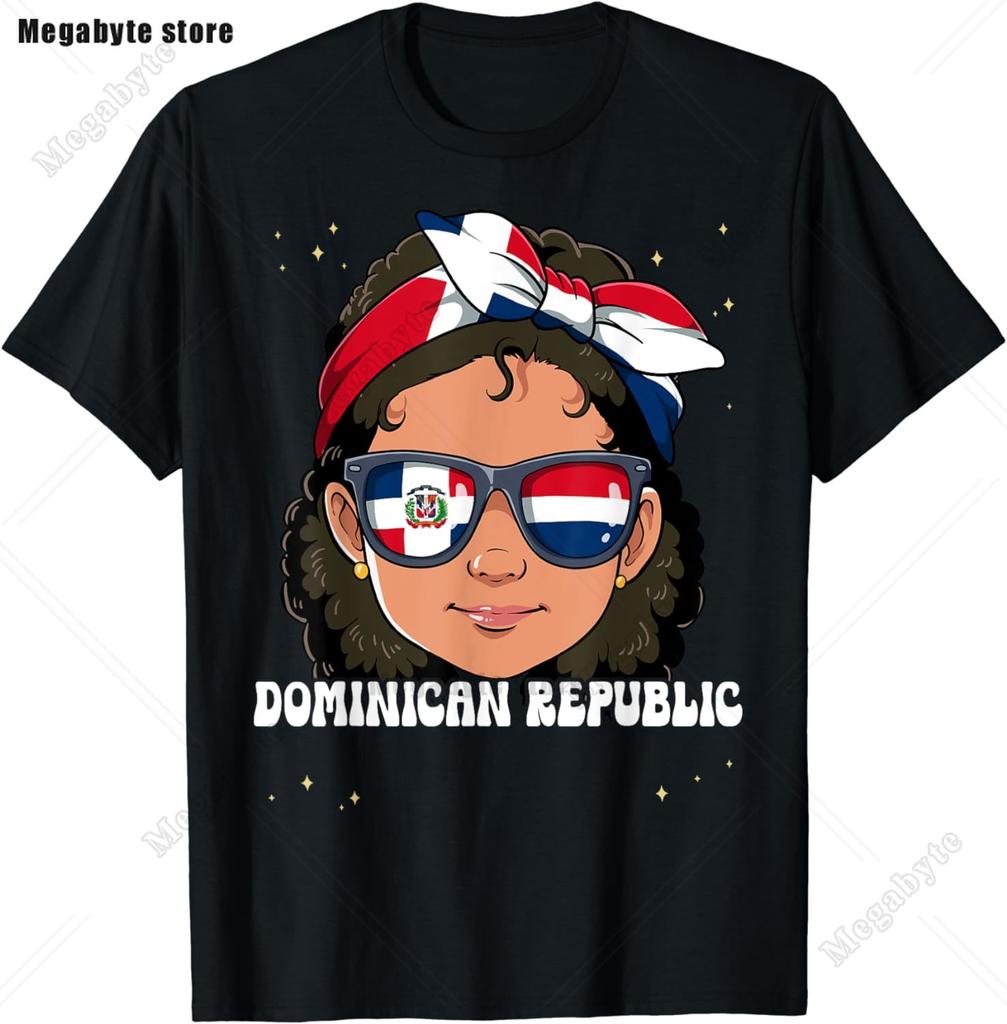Dominicana Dominican Girl Republica Republic T Shirt Summer Graphic Streetwear Short Sleeve Birthday Gifts Tshirt Unisexs Clothing