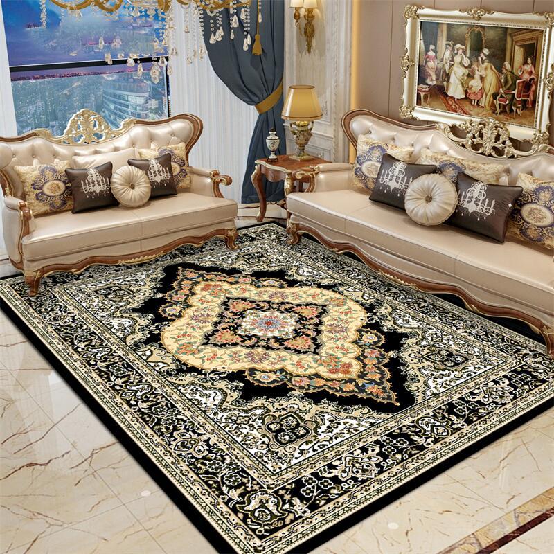 Artistic Retro Carpet for Home Bedroom Living Room Sofa Coffee Table Mat