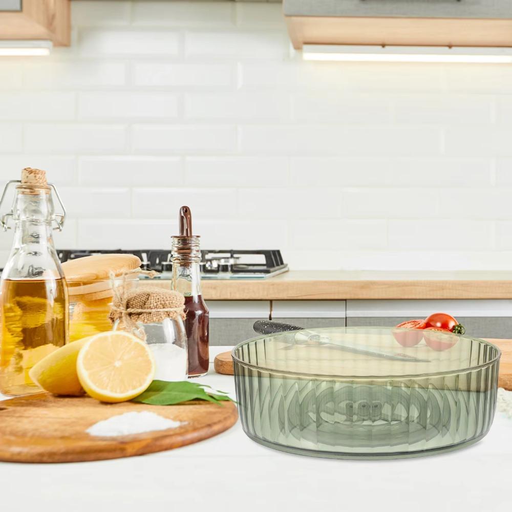 Large Capacity Kitchen Seasoning Organizer Turntable Spice Rack  Cosmetics