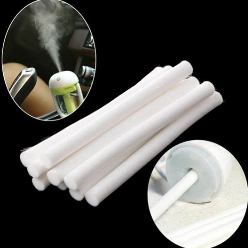 5 Piezas Humidificador de Aroma Repuesto Algodón Esponja Palo para USB Filtro de Aire Difusor Fabricante de Niebla