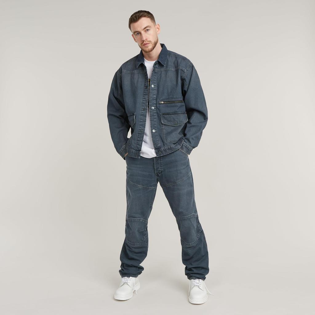 G-Star RAW Jeans Men Denim Pants 3D Arc Straight Fit blue 5620 3D Regular D23699-D491-G822-W32/L32