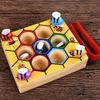 Hive of Bees To Associate Pliers Classification Colors Montessori Game