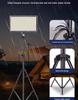 Rechargeable LED Stall Lamp: Portable Night Market, Outdoor, Camping & Emergency Lighting with Strong Brightness and Adjustable Bracket.