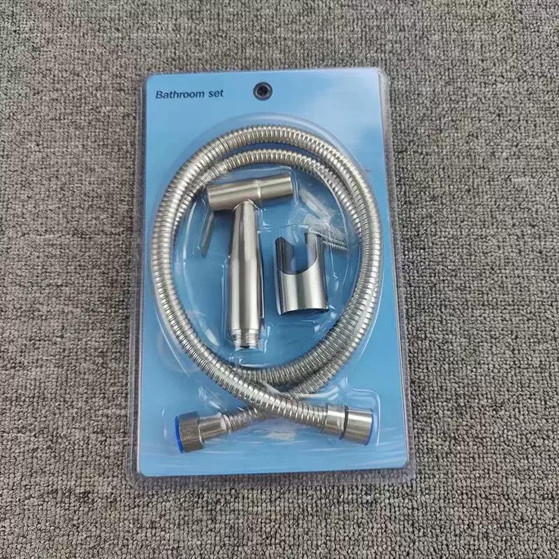 304 Stainless Steel High-Pressure Bidet Shower Head Spray Gun Set