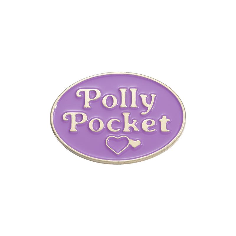 Brooch Cartoon Trendy Collection In Pink With Fun Letter Designs Perfect For Statement Accessories And Gifts