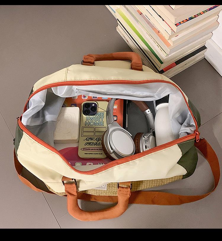 Erweiterbare Leichte Reisetasche mit Nass-/Trocken-Trennung & Großem Fassungsvermögen - Faltbare Sport-, Fitness- & Yogatasche