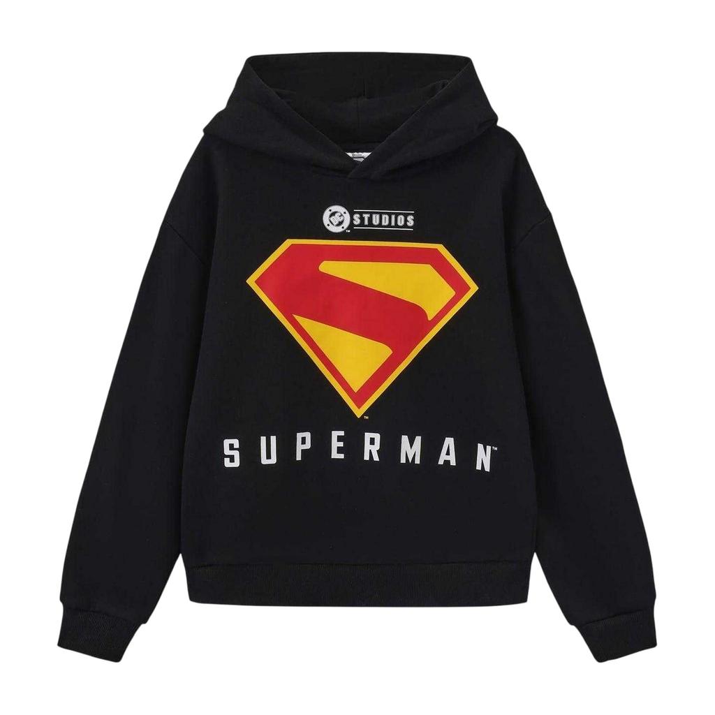 SUPERMAN Boys Cotton Blend Hoodie