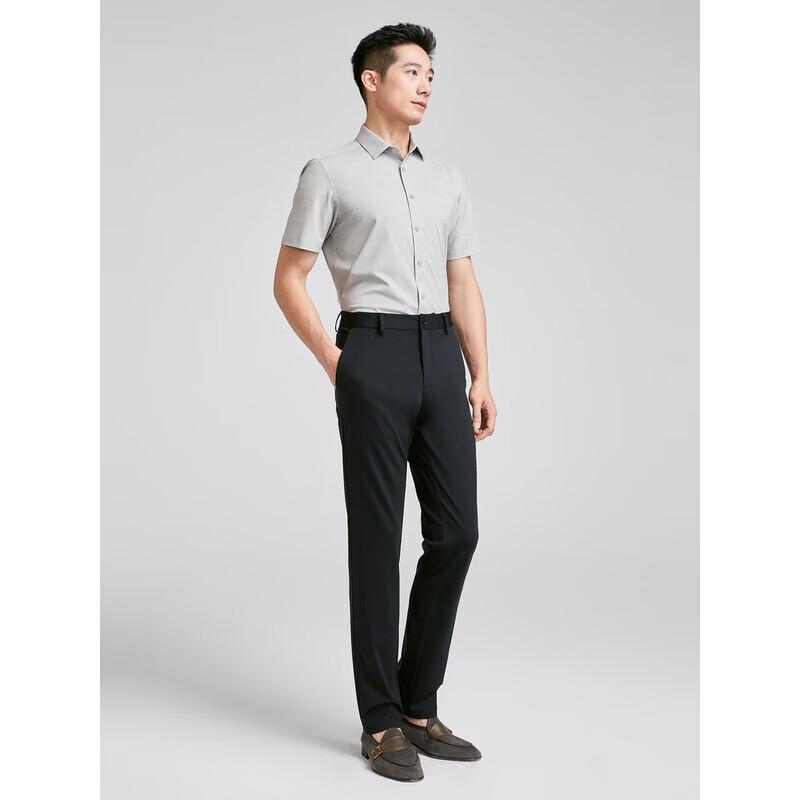 Youngor Men s Short Sleeve Striped Shirt 41