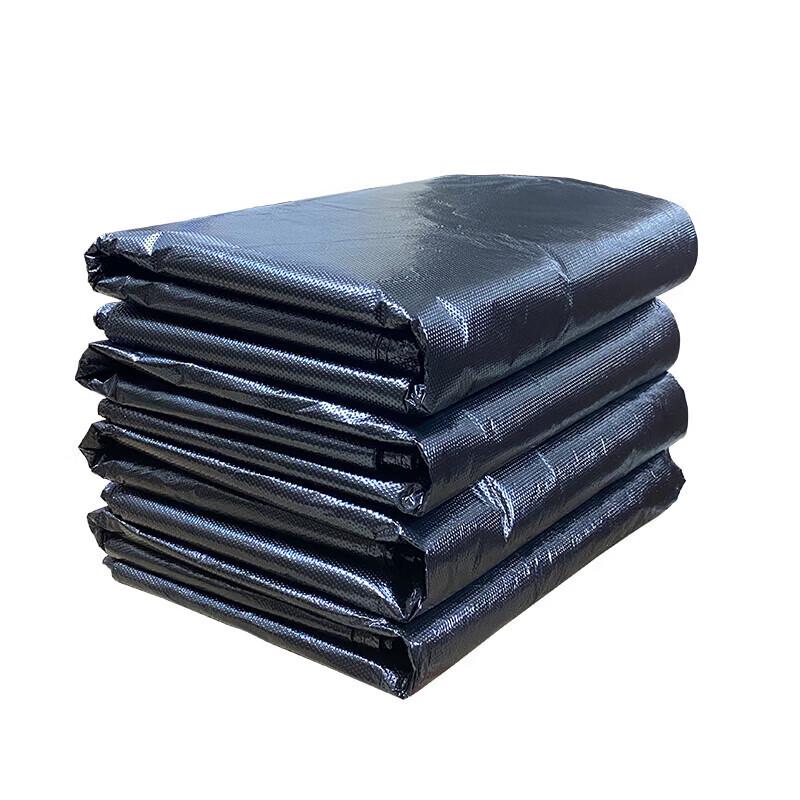 USAN HOME Flat Top Black Garbage Bags
