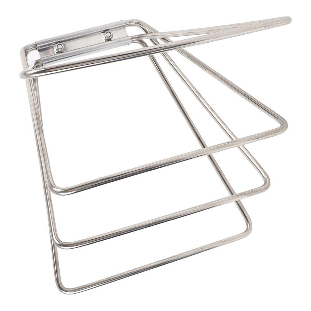 Damp Proof Cooler Holder Stand Stainless Steel Cooler Rack Durable Foldable Cooler Stand  Camping