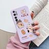 For Xiaomi Mi Note 10 Lite Case Cover Cute Cartoons Painted Soft Silicone Phone Case For Xiaomi Mi Note 10 Lite Fundas Flowers