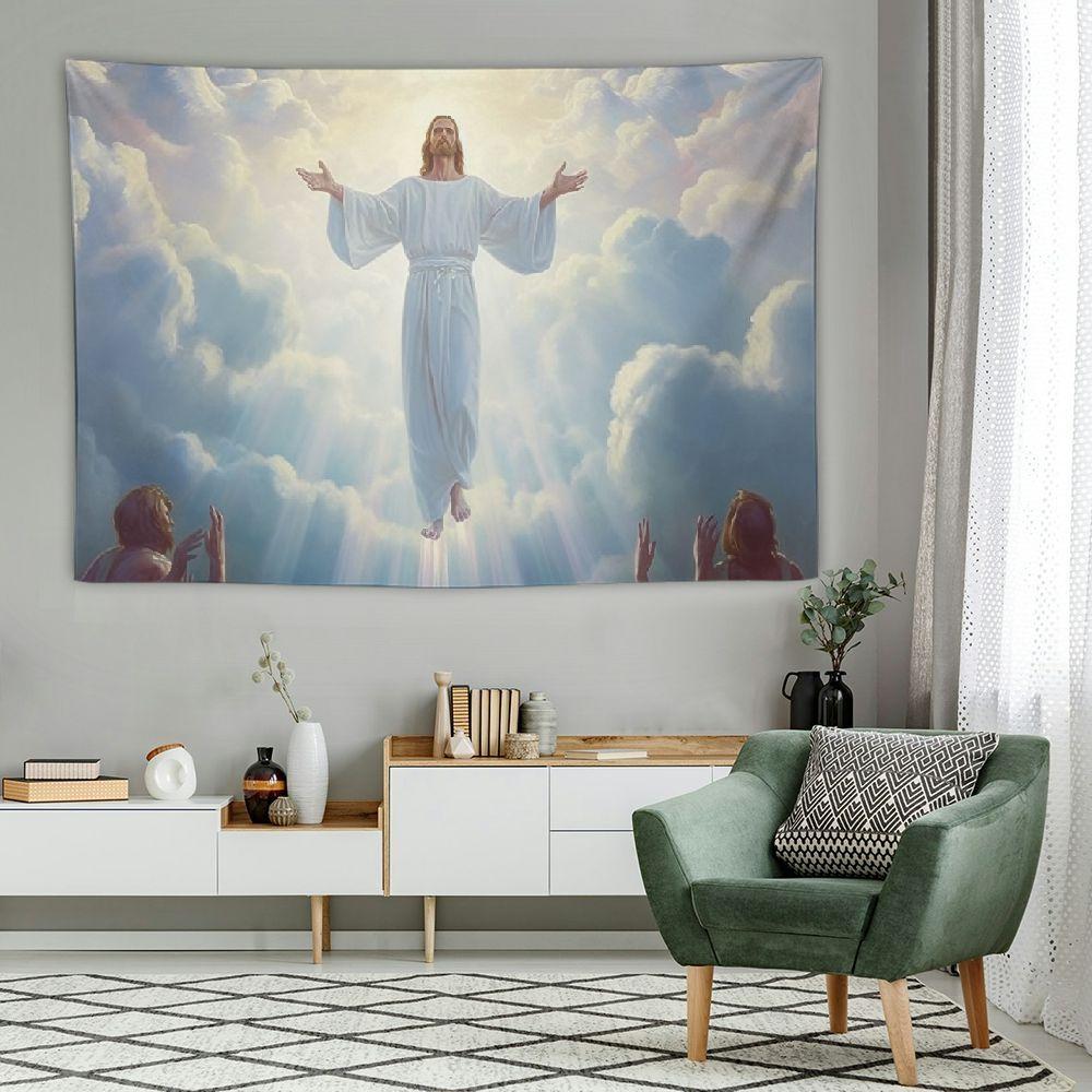 Religious Classic Portrait Tapestry 75x100 чёрный