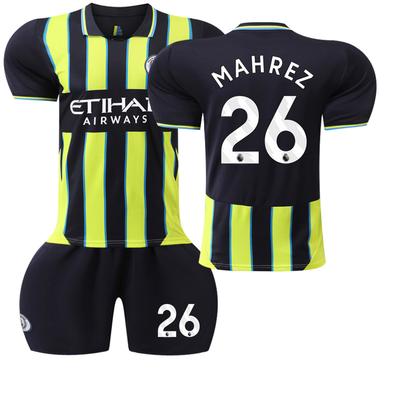2024-25 Man City Venkovský dres #9 Haaland #17 De Bruyne Fotbalové dresy