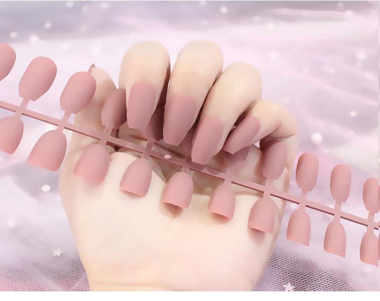 

24 шт./компл. DIY быстрые ногти, матовые, матовые, длинные, Т, однотонные, накладные ногти, разноцветные полоски, готовый маникюр, маникюр