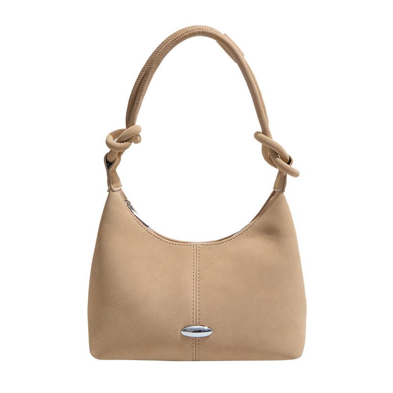 High-end niche bag women's autumn and winter retro 2025 new fashion shoulder messenger bag popular portable dumpling bag