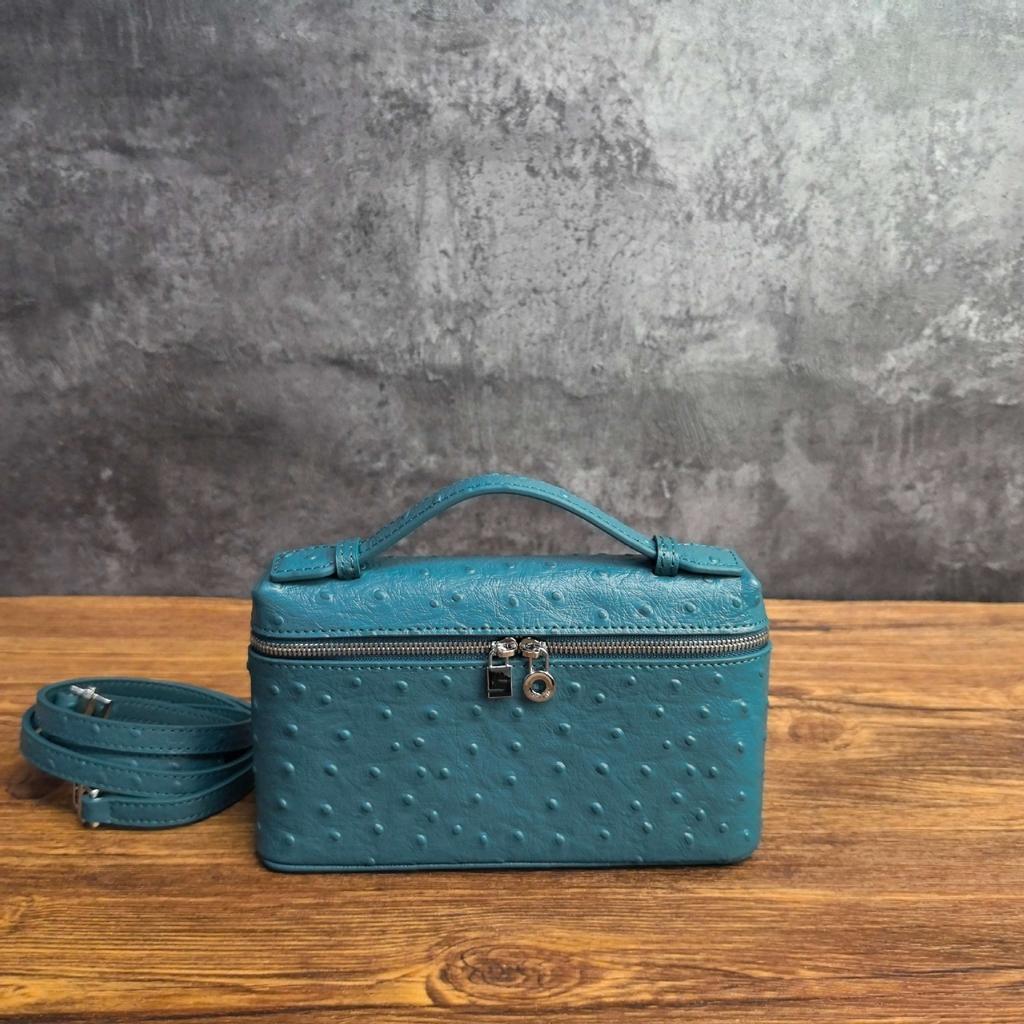 Exquisite Handheld Bag Genuine Leather Single Shoulder Diagonal Cross Small Square Bag