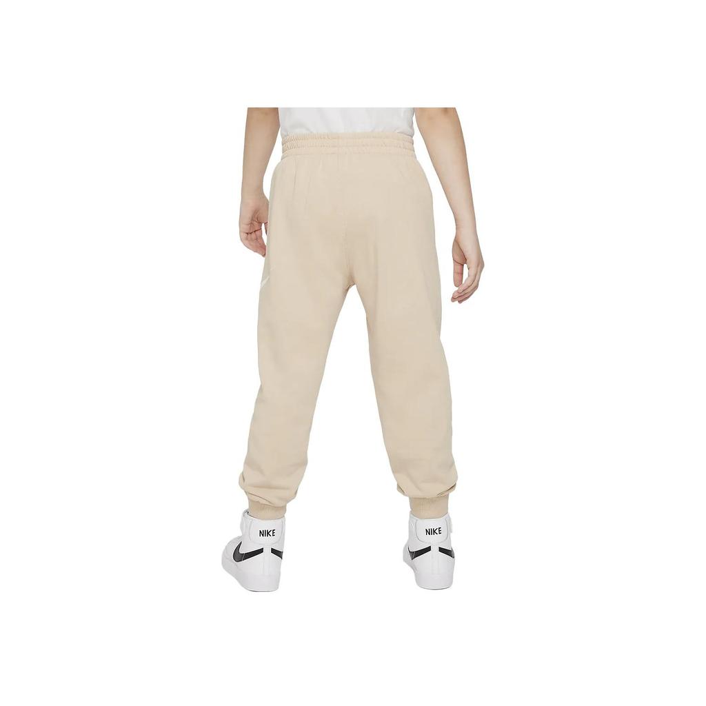 Nike Knitted Sports Pants With Letter Print Kids bottoms Sand-White FV3301-126