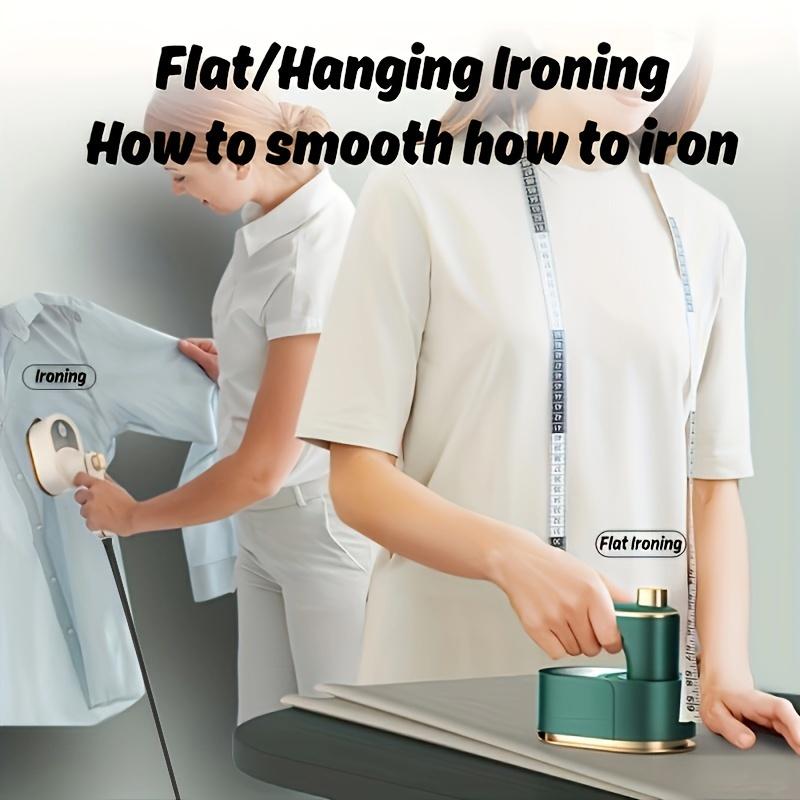 3 w 1 Mini żelazko parowe, Mini żelazko podróżne z parą, przenośne żelazko do prasowania ubrań, składane, obrotowe, ręczne żelazko parowe