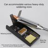 Compact Soldering Iron Stand With Sponge Tray Stable Workspaces Organizer For Electronics Repair Maintenance
