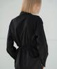Mosyupamosyu Strap Loose Fit Blouse [Black]