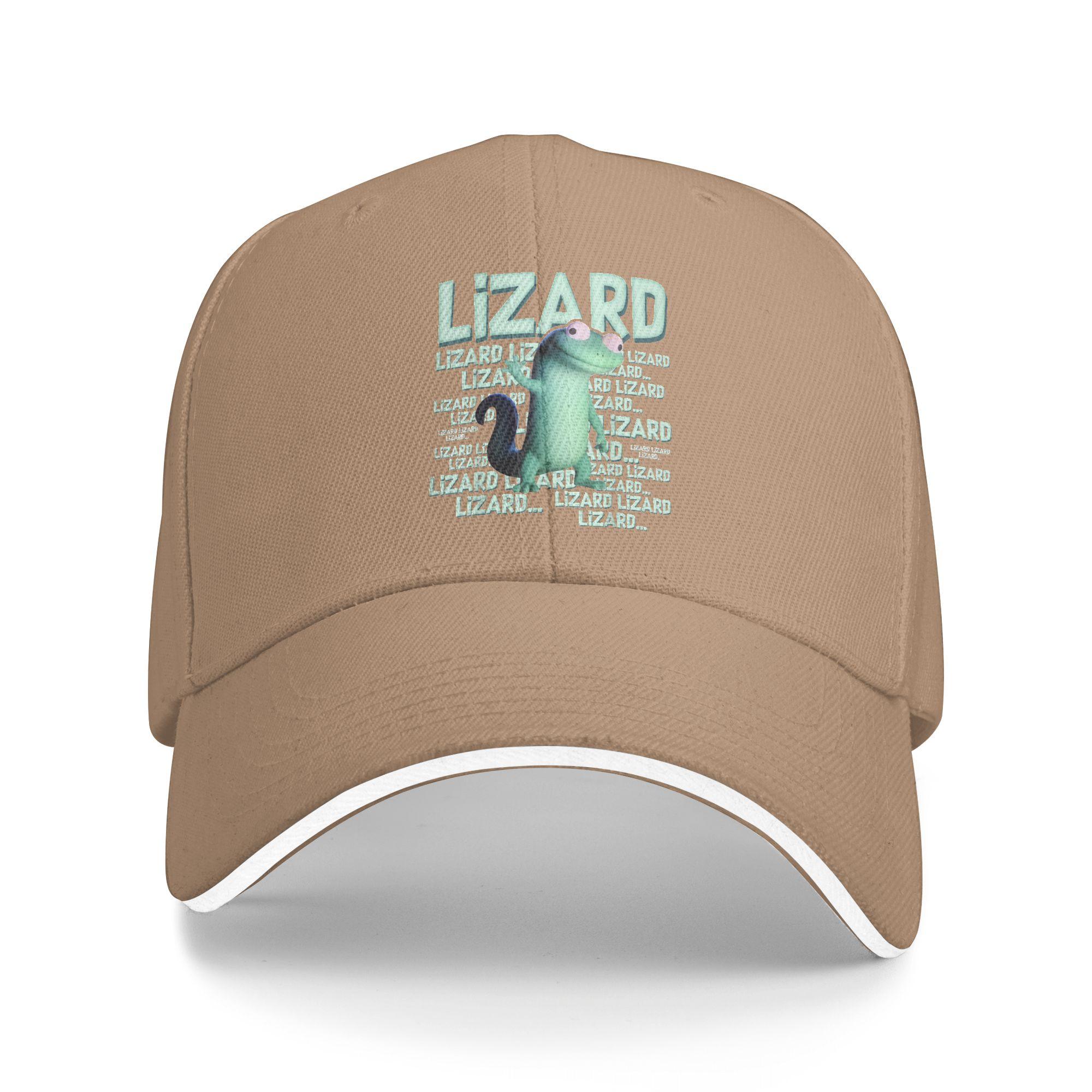 

Lizard Lizard Lizard Weirdcore Tom Lizard Baseball Cap Casual Sandwich Hats Unisex Style Adjustable Hats Cap Sport One Size хаки