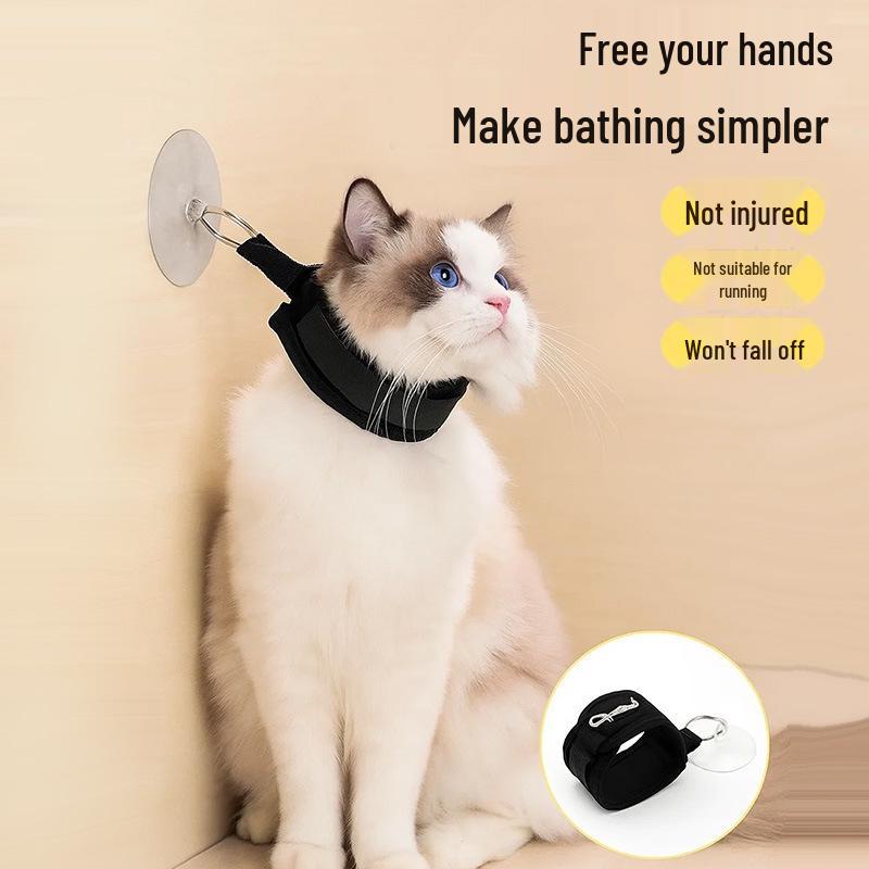 

Pet Bath Fixator: Prevents Scratches, Bites, & Struggles with Introductory Discount! Regular