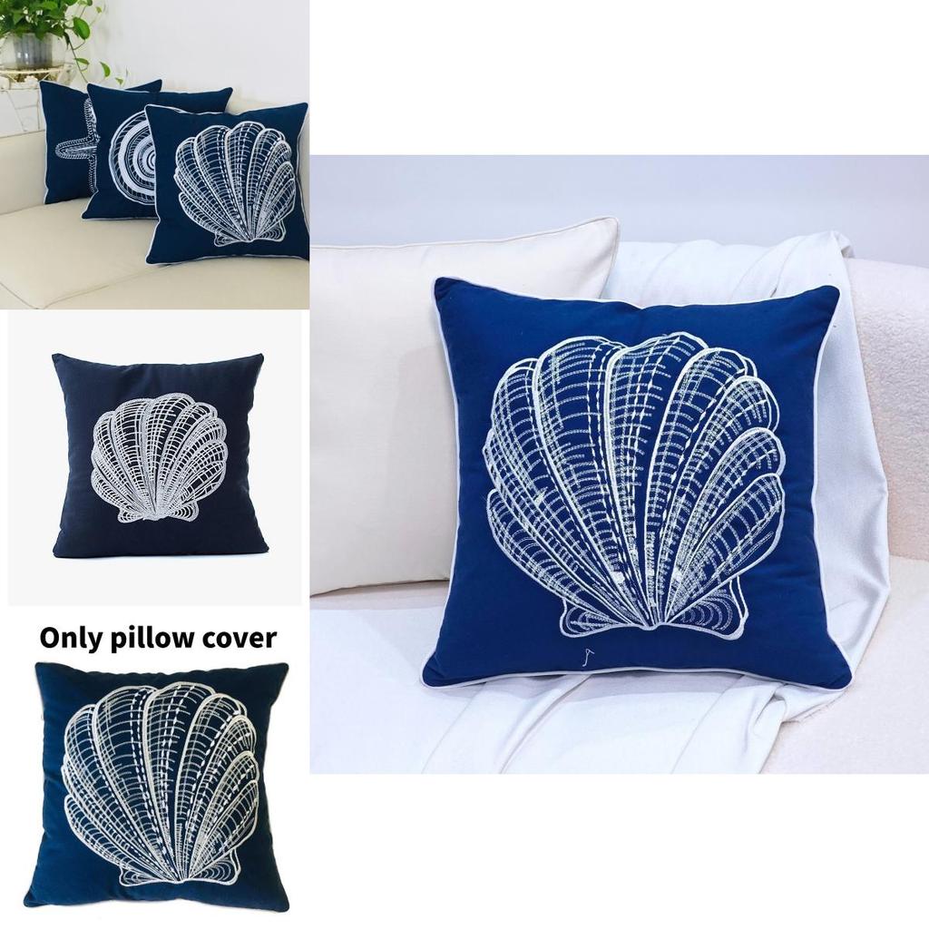 Canvas Ocean Series Throw Pillow Cover With 45cm For Home Decor And Lounge