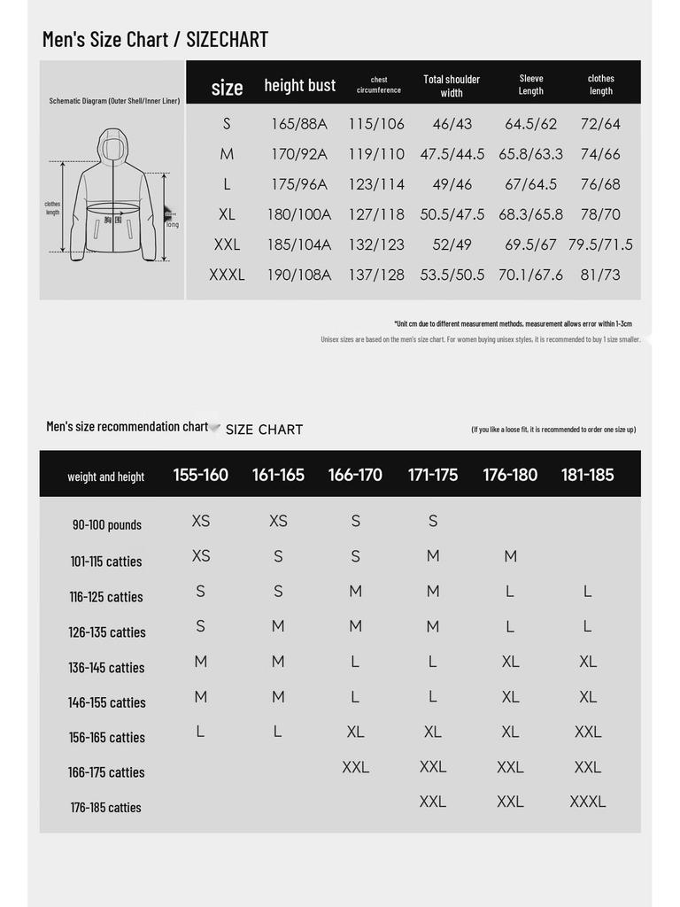 CAMEL Men's 3-in-1 Hardshell Jacket with Down Liner A15CATR286