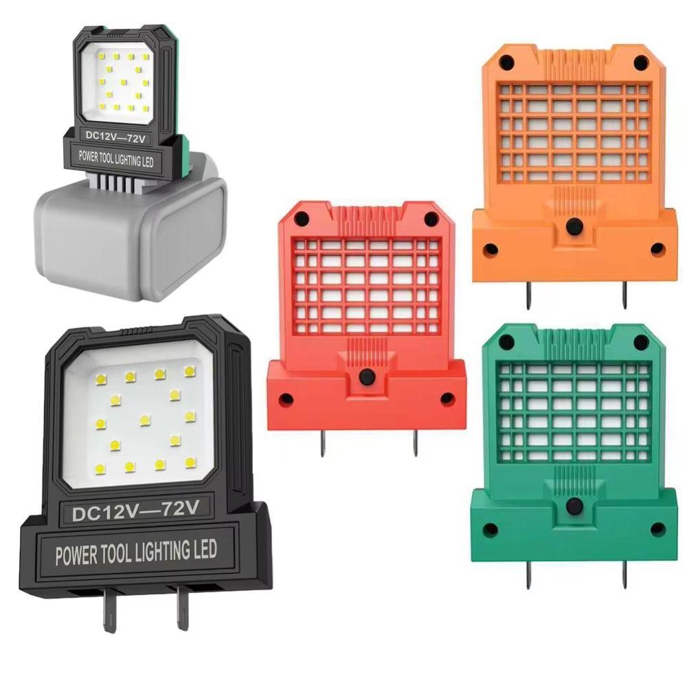 Universal Outdoor Searchlight Power Tool Parts Lithium Battery Lamp  18V-21V Li-ion Battery