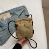 Casual Nylon Cloth Mini Small Bag Women's Summer Versatile Messenger Bag Shoulder Bucket Bag Mobile Phone Bag