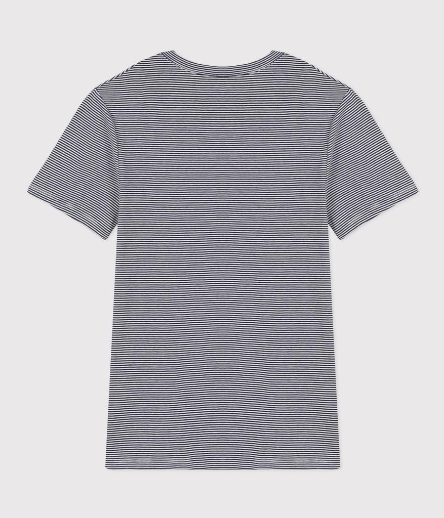 Petit Bateau Mirale Crew Neck Short Sleeve A0BOK XS T-Shirt Navy/Off-White