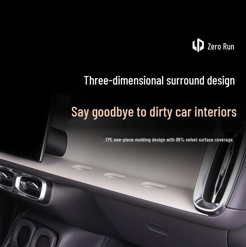 Leapmotor B10 TPE Floor & Trunk Mats: Full Coverage, Dirt & Wear-Resistant, Easy To Clean, Fits 25 Models, Original Car Color.