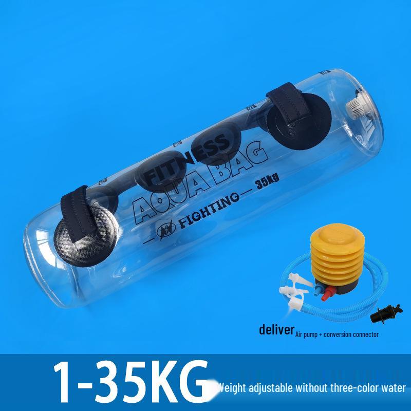 Bärbar Uppblåsbar Vattenviktspåse för Styrke- och Balansträning