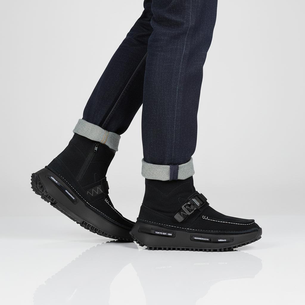 adidas NMD S1 Boots Neighborhood - Herren Sneakers Stiefel Schuhe Schwarz ID1708 ORIGINAL