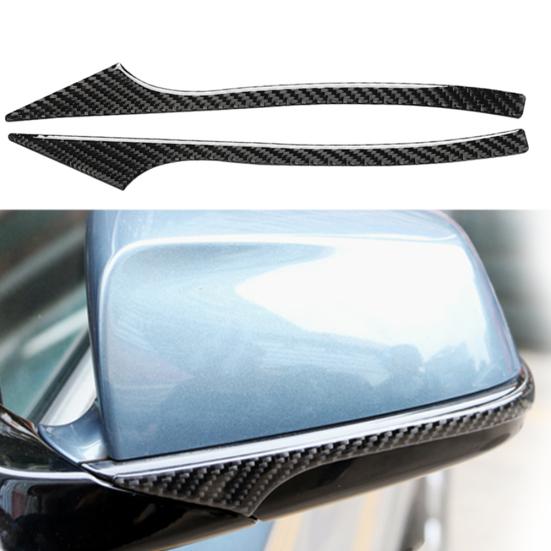 

Carbon Fiber Rearview Mirror Anti-Rub Strip Protector for BMW E60 F10 F07 F01