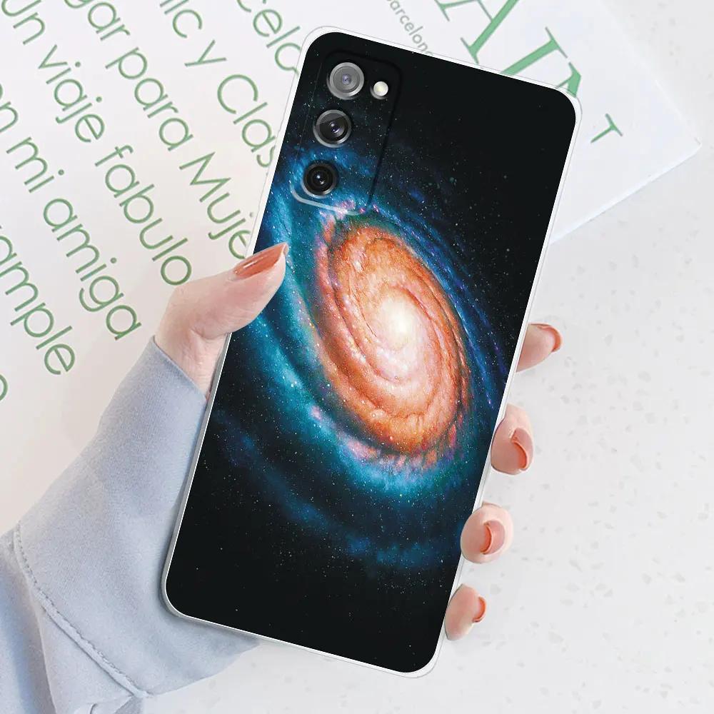 For Samsung S20 FE Case Galaxy S20 FE Wishing Bottle Transparent Cases For Samsung GalaxyS20 FE S20fe 6.5''Cover Silicone Bumper