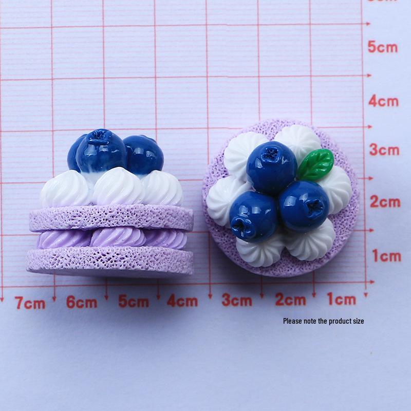 3D Cartoon Cake Food Toy Resin Charms: DIY Cream Glue Accessories for Crocs & Crafts