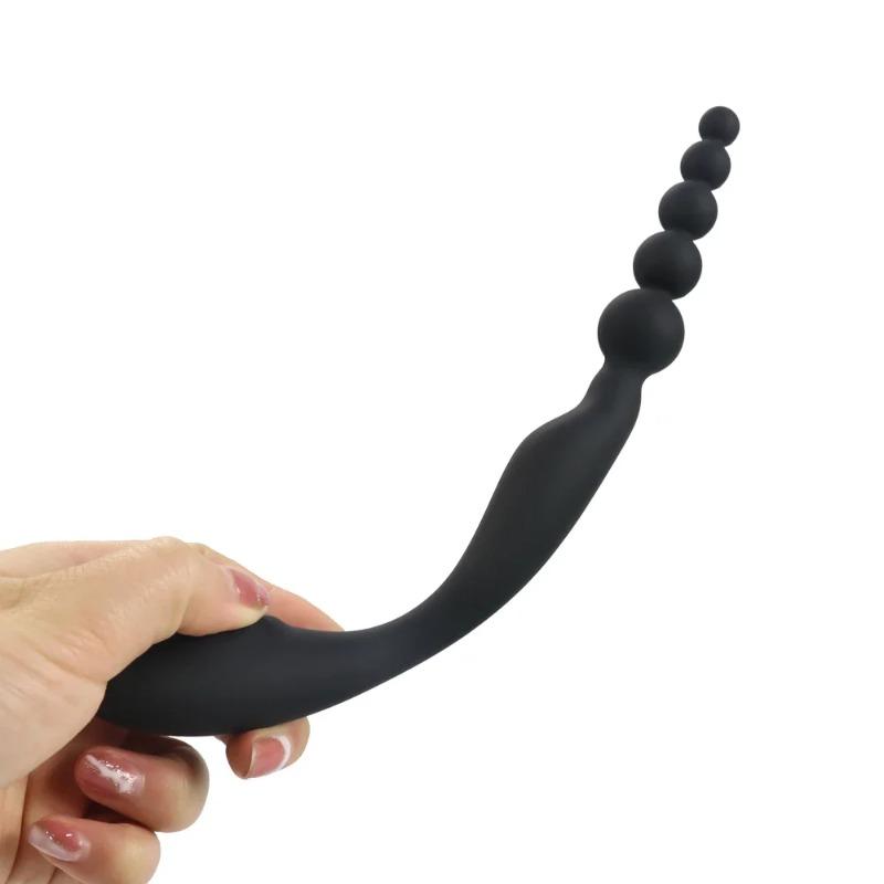 Anal Beads & Prostate Massager Set – Non-Vibrating G-Spot/Clitoral Stimulator for Women & Men
