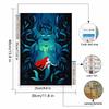 Full Round Diamond Painting Mermaids and Witches Art Rhinestone Picture Mosaic DIY 5D Cross Stitch Embroidery Home Decoration