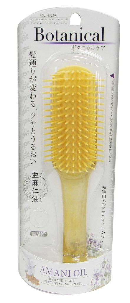 Ikemoto Brush Industry Linseed Blow Styling Brush Made in Japan Static-Removing Oil-Infused AO1111,