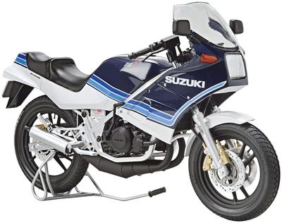 Aoshima Bunka Kyozaisha Bisiklet Serisi Suzuki GJ21A 1984 Plastik Model 1/12 No.21 RG250