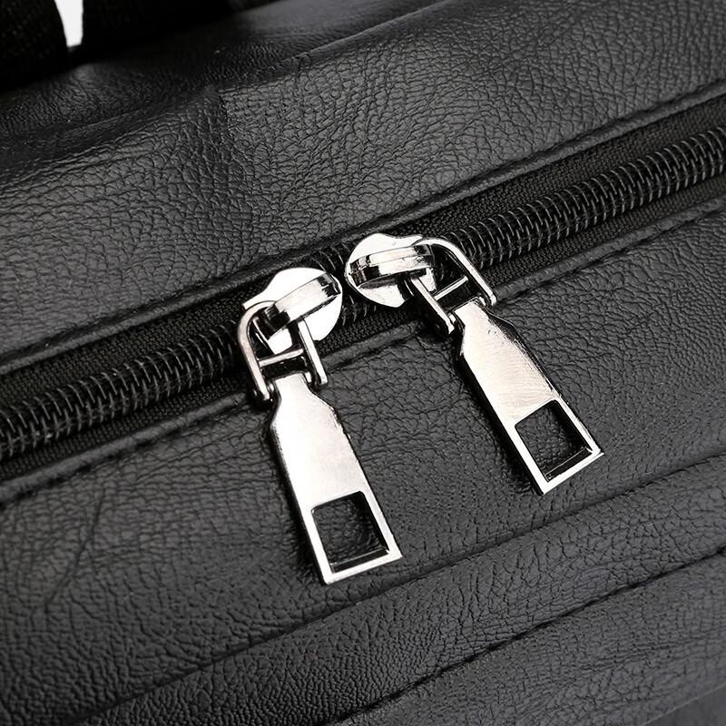 ZMN Business Casual Leather Backpack