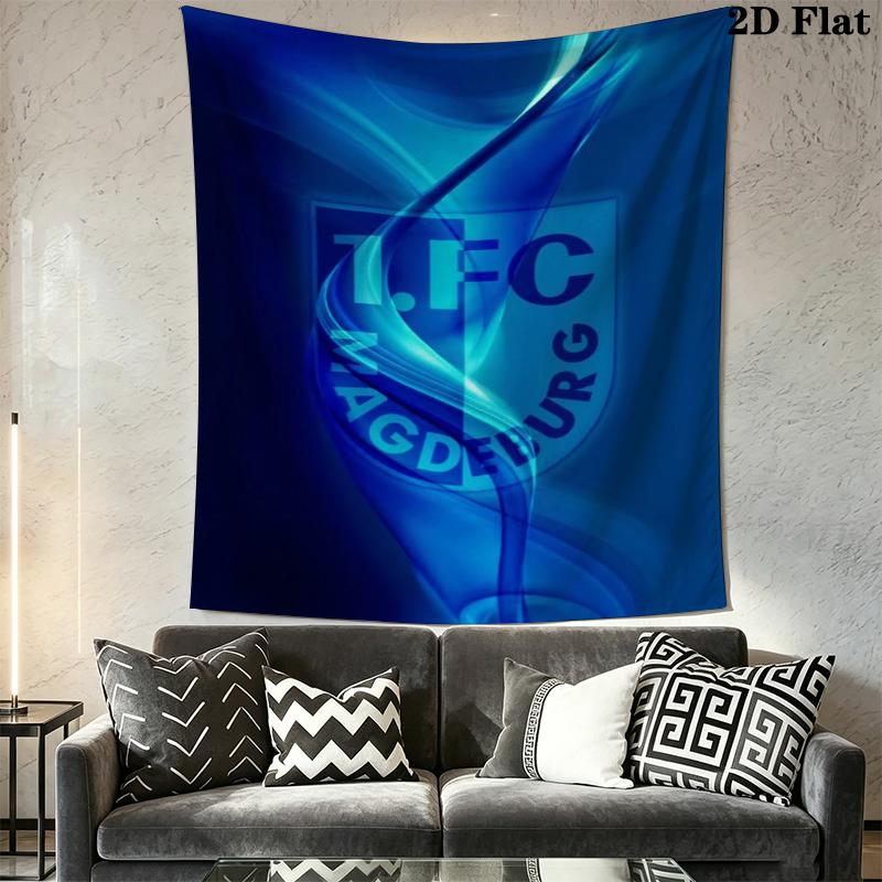 1 Fc Magdeburg Wall Tapestry Aesthetic Wall Hanging Printed Fabric Blanket Decorative Tapestries for Bedroom Living Room Home Decor
