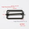 Stainless Steel Adjustable D-Ring Buckle - Copper Three-Speed Wire Pull Design