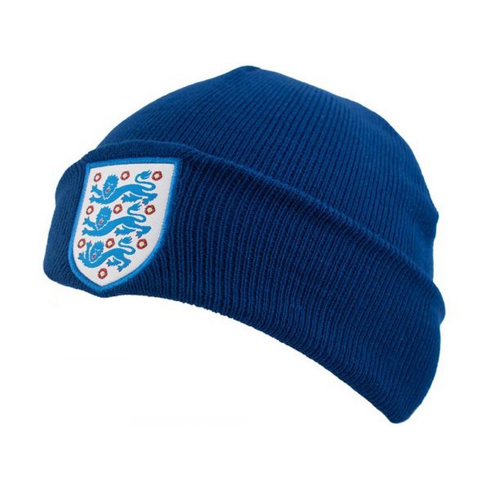 England FA Unisex Adult Knitted Turned Up Cuff Beanie