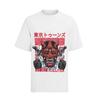 Oni Maske Katana Fitness Anime T-Shirt Herren