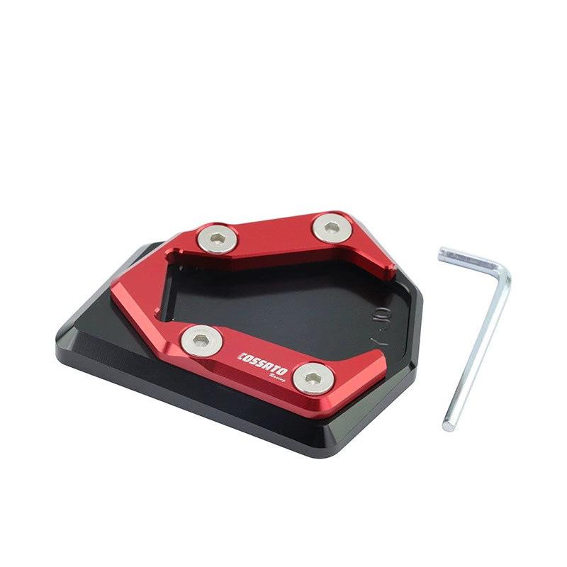 Non-Slip Side Stand Pad for Qianjiang QJ Motor Sai 350/400 - Direct Fit